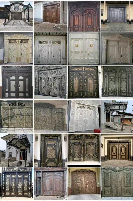 Кованые металлические ворота арт 004 - по запросу