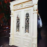 Кованые металлические двери арт 01