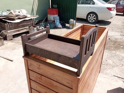 Деревянная кровать - Цена по запросу