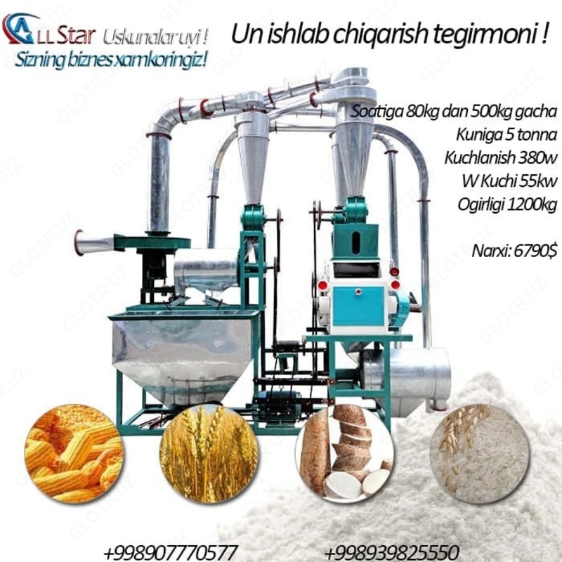 Uskunalar (bug'doyni qayta ishlash)