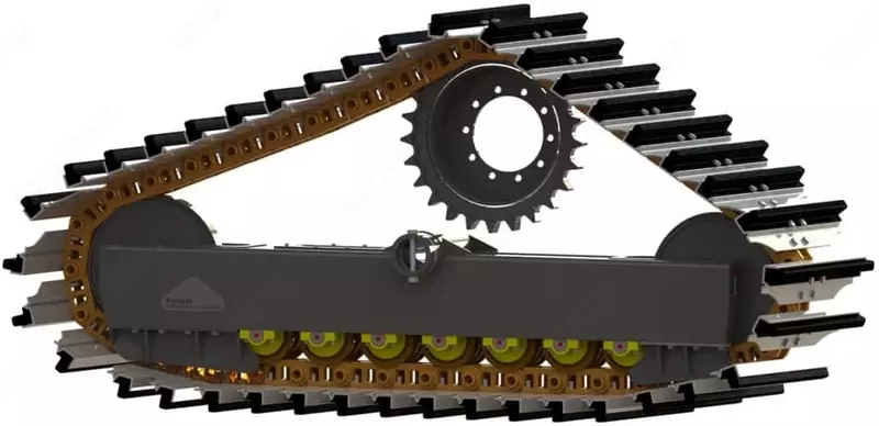 POLUZZI Standart Track R6 Gusenitsa