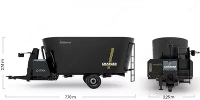 Прицепной кормораздатчик Charger V 25