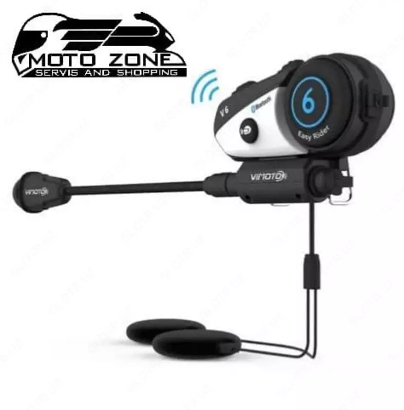 Гарнитура Bluetooth VIMOTO V6 для мотошлема