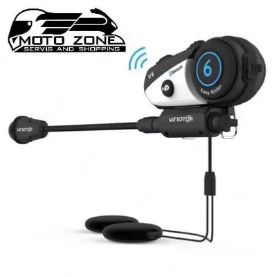 Гарнитура Bluetooth VIMOTO V6 для мотошлема