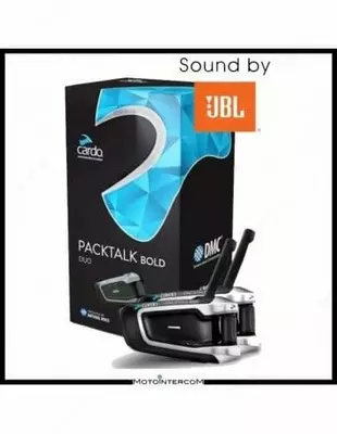 Мото гарнитура на шлем Cardo Scala Rider PACKTALK BOLD JBL (v.2020) - Цена по запросу