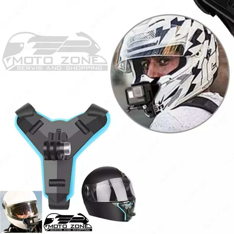 Крепление для экшн камер на мотошлем