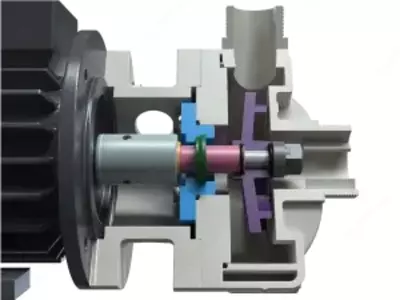  Химический центробежный насос МВ 120 PP TL-VITON 1.5 kW Только в розницу