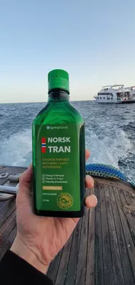 Omega 3 Limon ta'mli 375 ml NORVEGIYA Chakana savdo