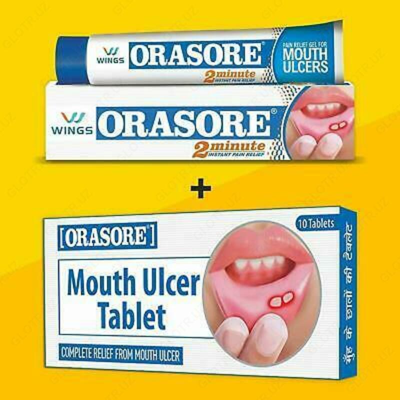 Гель от язв во рту Orasore Mouth Орасоре - 100 000 сум