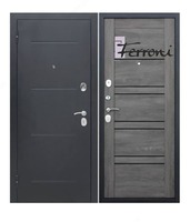 Входные двери. Модель :ГАРДА СЕРЕБРО ЦАРГА ШАЛЕ ГРАФИТ