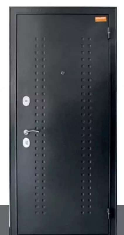 Входная металлическая дверь "БУЛЬДОРС ЕСО" (Антрацит 2050 х 860)