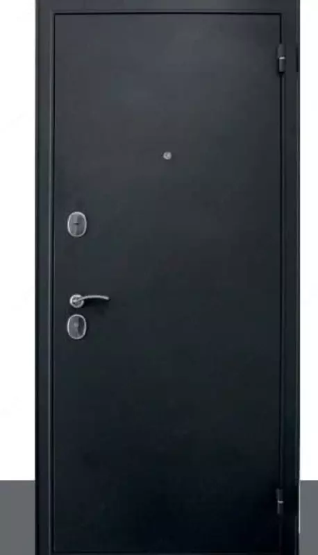 Входная металлическая дверь "БУЛЬДОРС ЕСО" (Чёрный шёлк 2050 х 860)