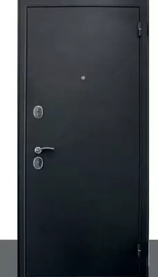 Входная металлическая дверь "БУЛЬДОРС ЕСО" (Чёрный шёлк 2050 х 860)