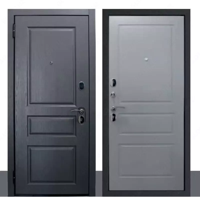   Kirish metall eshik BULDORS ESO (Antrasit 2050 x 860)