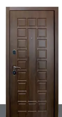 Входная металлическая дверь "БУЛЬДОРС ЕСО" (Букле шоколад 2050 х 860)