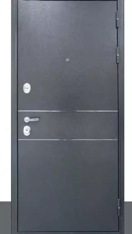 Входная металлическая дверь "БУЛЬДОРС Standart 90" (Атрацит 2050 х 960)