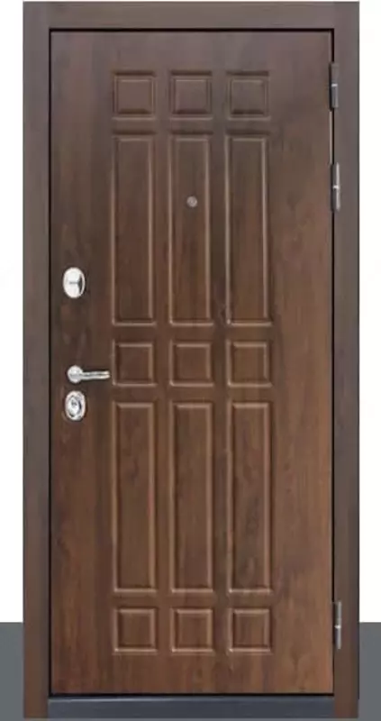 Kirish metall eshik BULDORS Standart 90 (Buklet shokolad 2050 x 960)