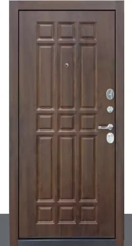  Kirish metall eshik BULDORS Standart 90 (Buklet shokolad 2050 x 960) - 