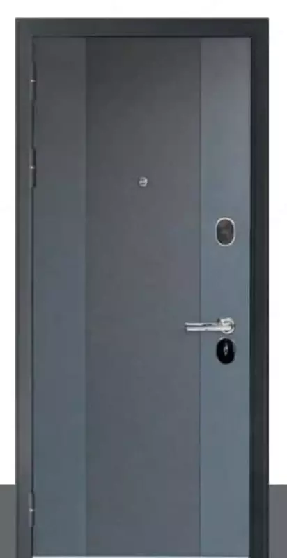 Входная металлическая дверь "БУЛЬДОРС Standart 90" (Чёрный шёлк 2050 х 880)