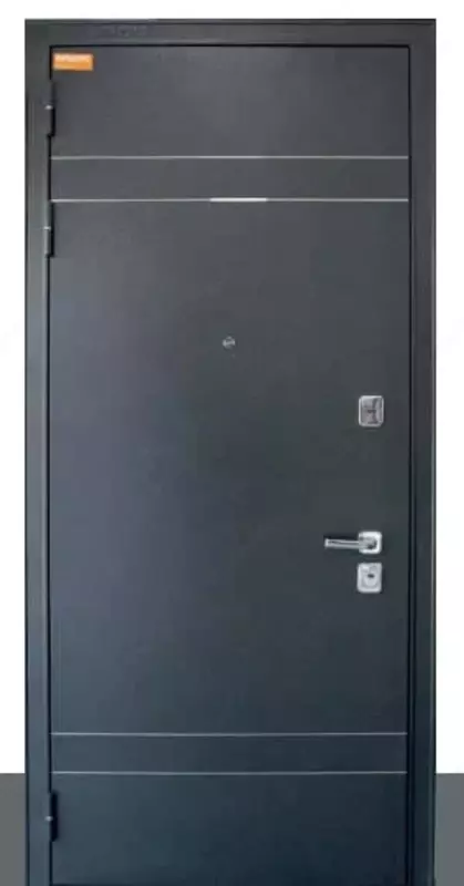 Входная металлическая дверь БУЛЬДОРС Premium 90 (Антрацит 2300 x 960)