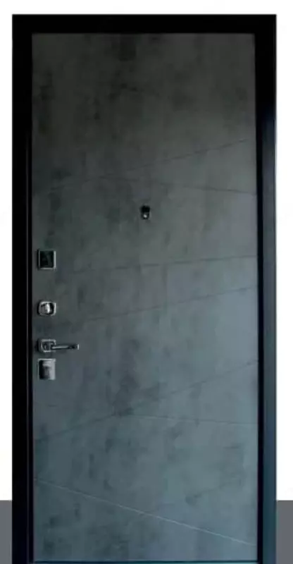  Входная металлическая дверь БУЛЬДОРС Premium 90 (Антрацит 2300 x 960) - 