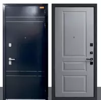   Входная металлическая дверь БУЛЬДОРС Premium 90 (Букле графит 2300 x 960)