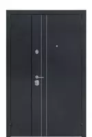 Kirish metall eshik BULDORS 24D (Qora ipak 2050 x 1200)