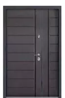  Kirish metall eshik BULDORS 24D (Qora ipak 2050 x 1200) - 