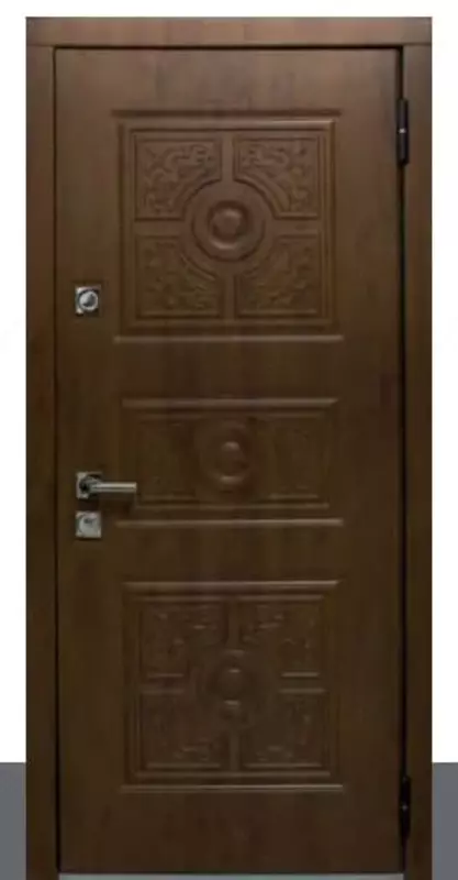 Входная металлическая дверь БУЛЬДОРС MASTINO MONTE XPOM (Чёрный шёлк 2050 х 860)