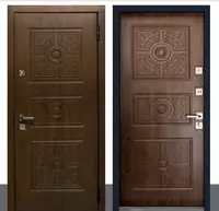   Входная металлическая дверь БУЛЬДОРС MASTINO MONTE XPOM (Чёрный шёлк 2050 х 860)