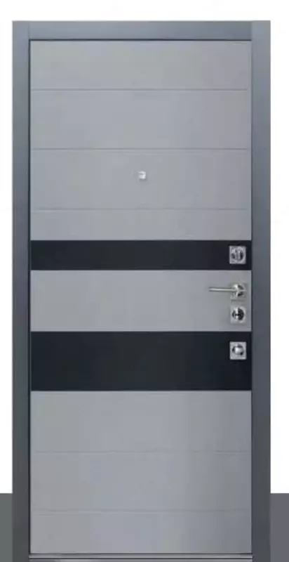  Входная металлическая дверь БУЛЬДОРС MASTINO FORTE (Колоре гриджио 2050 х 950) - 