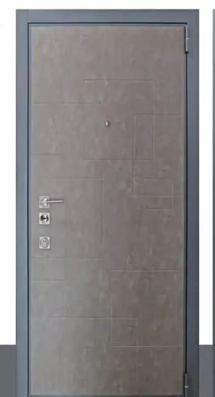 Входная металлическая дверь БУЛЬДОРС MASTINO FORTE (Колоре гриджио 2050 х 950)