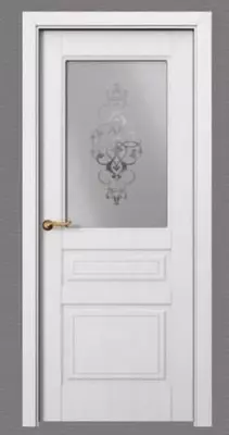 Межкомнатная дверь "BAFA Diva 2" (стеклянная)