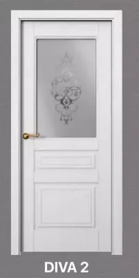Межкомнатная дверь "BAFA Diva 2" (стеклянная) - 1 535 000 сум / комплект
