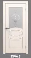 Межкомнатная дверь "BAFA Diva 3" (стеклянная) - 2 164 000 сум