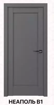 Межкомнатная дверь "ZA DOOR НЕАПОЛЬ В1" (глухая) - 2 547 500 сум / комплект