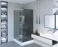 Стеклянные душевые кабины