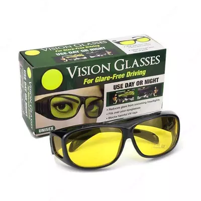 Противофарные очки для вождения антибликовые Vision glasses for glare free driving