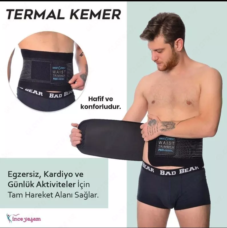 Vazn yo'qotish uchun kamar sauna effekti bilan