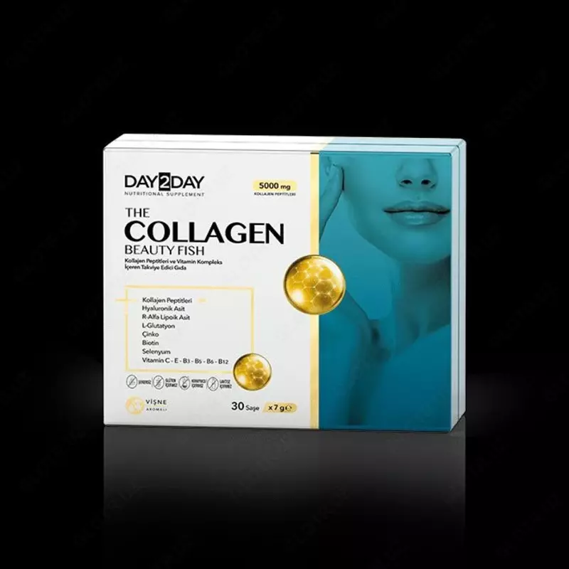 Морской коллаген Collagen Day2Day beauty fish (30 саше)
