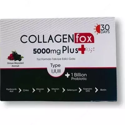 Kollagen Fox Plus 5000 mg vitaminlar bilan  - 350 000 so'm / dona