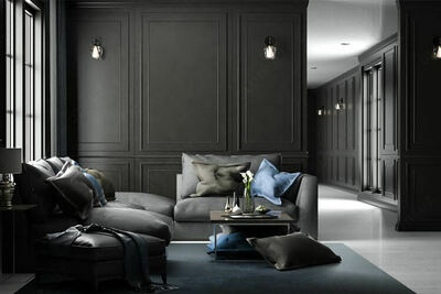 Услуга ремонта в стиле black