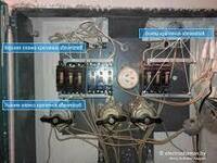 Демонтаж старого щитка