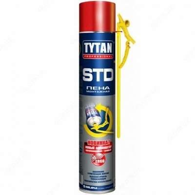 TYTAN PROFESSIONAL STD ЭРГО ПЕНА МОНТАЖНАЯ 750 мл - 54 562.5 сум от 24 шт.