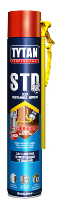 TYTAN PROFESSIONAL STD ЭРГО ПЕНА МОНТАЖНАЯ ЗИМНЯЯ 750 мл - 57 937.5 сум от 24 шт.