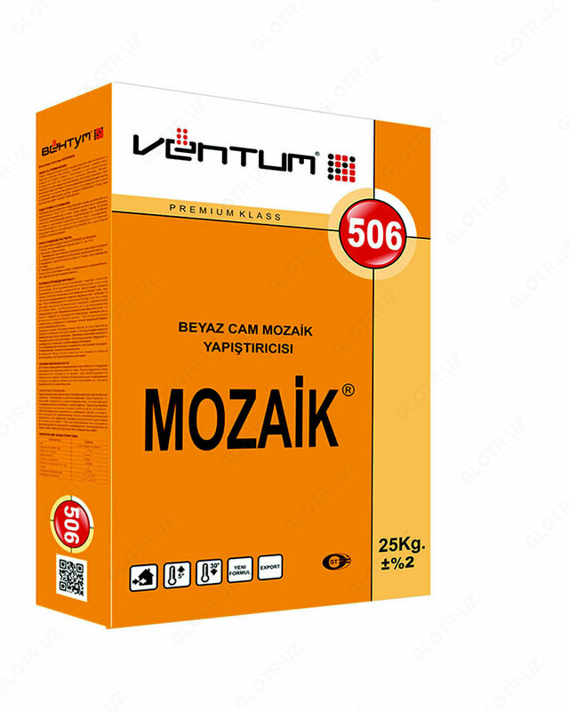 Белый стекольно-мозаичный клей- VENTUM  Mozaik - 506