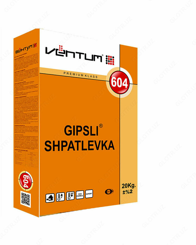  Гипсовая шпатлёвка VENTUM  GIPSLI SHPATLEVKA - 604 - 