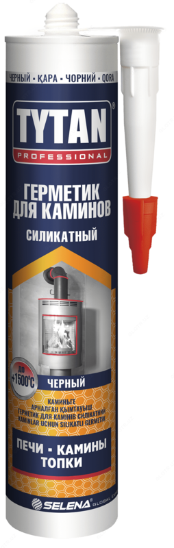 TYTAN ГЕРМЕТИК СИЛИКАТНЫЙ ДЛЯ КАМИНОВ 310мл 280 мл