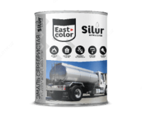  Эмаль серебристая с молотковым эффектом Silur Небесно-голубой - 