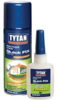  TYTAN Двухкомпонентный универсальный секундный клей 400 МЛ + 100 ГР (прозрачный) - 